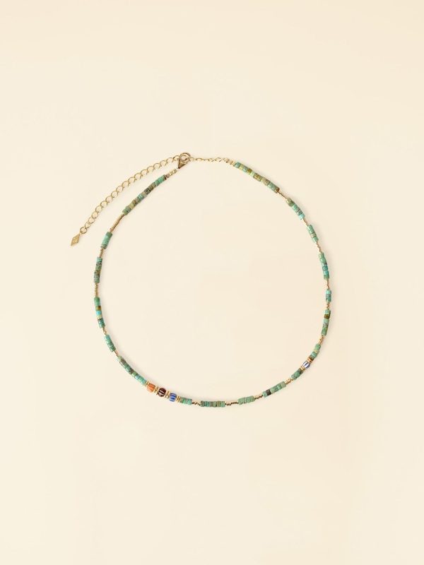 Gachon Pothier Turquoise Sacha Short Necklace
