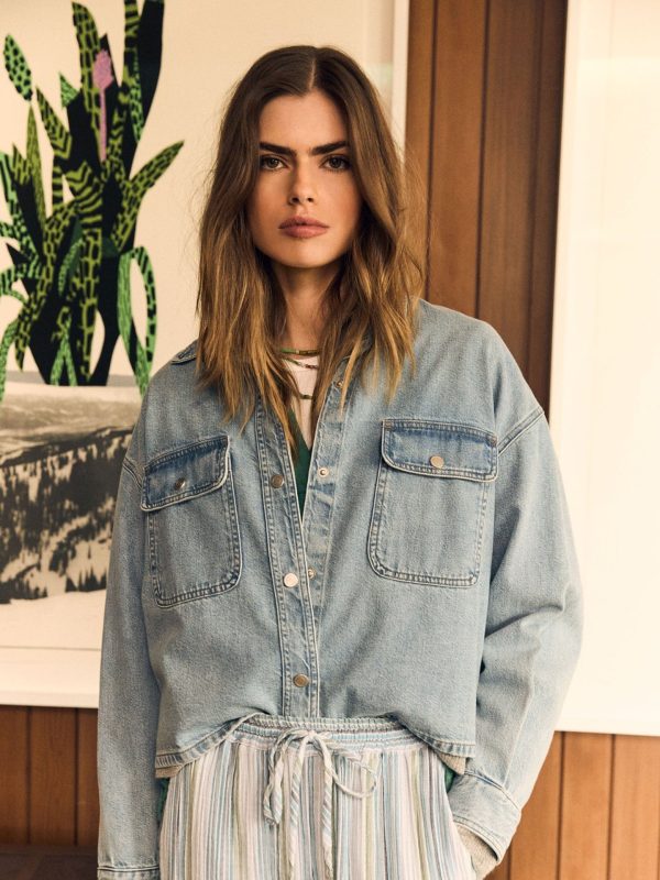 Sailor Blue Leon Denim Jacket - Image 4
