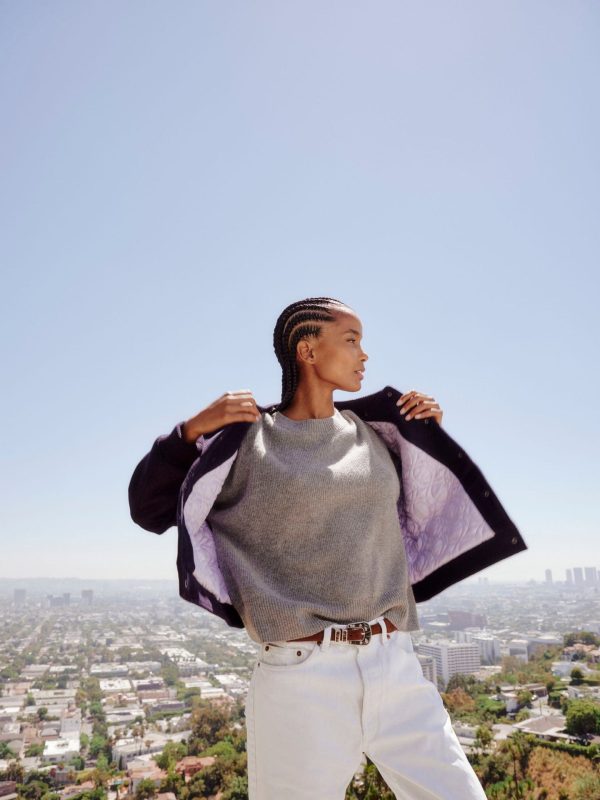 Dark Navy Braidy Jacket - Image 4