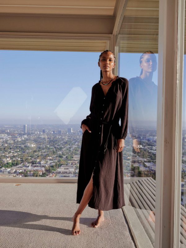 Black Andrea Dress - Image 2