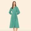 Bottle Green Selene Dress