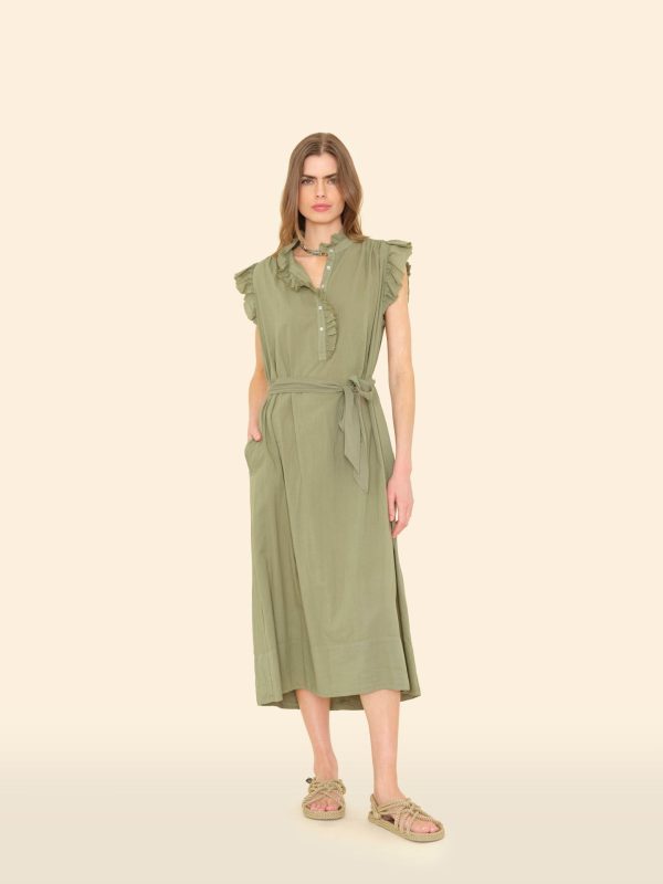 Dark Seagrass April Dress - Image 3