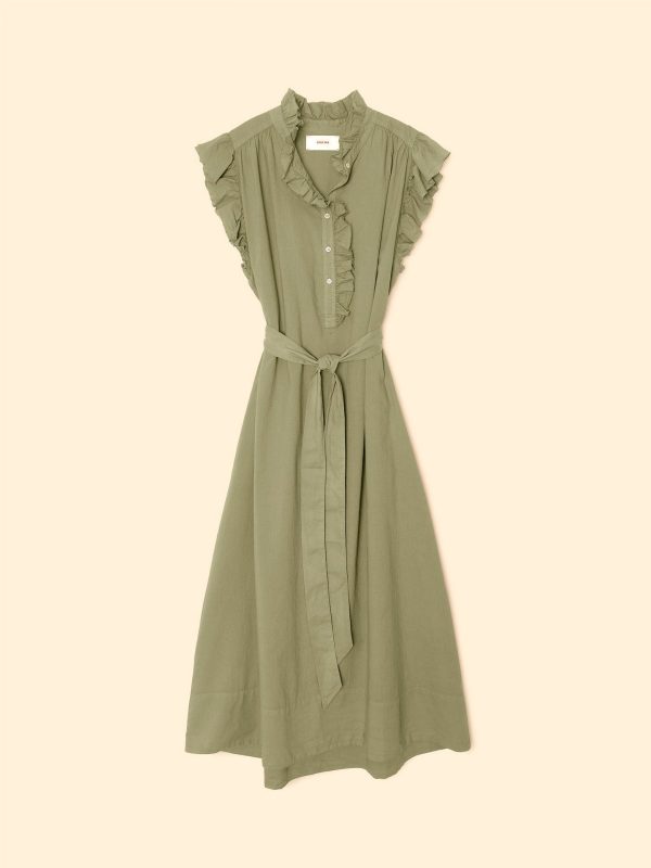 Dark Seagrass April Dress - Image 4