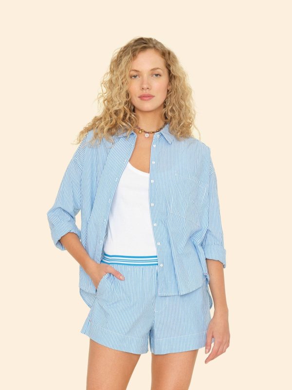 Myrtle Blue Jordy Shirt