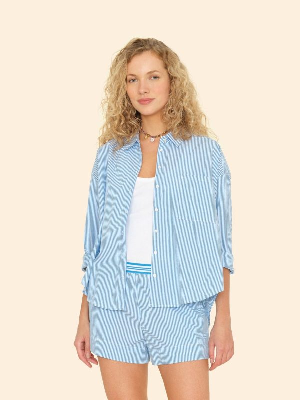 Myrtle Blue Jordy Shirt - Image 4