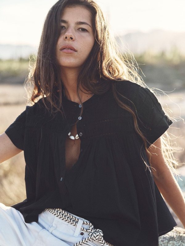 Black Louelle Top - Image 2
