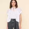 White Louelle Top