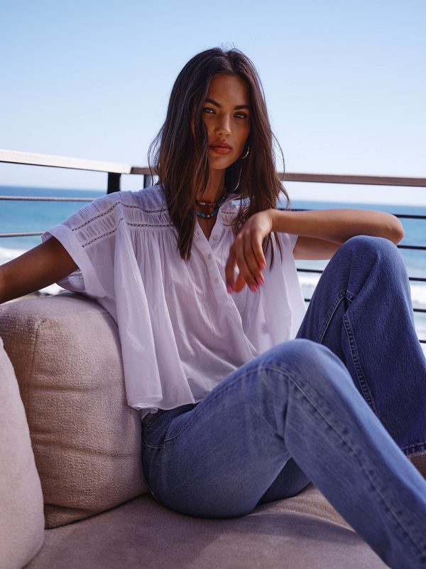 White Louelle Top - Image 4