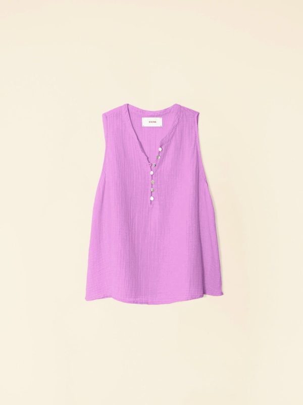 Purple Orchid Tish Top