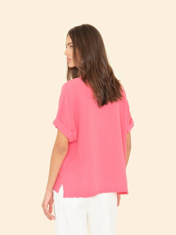 Sunset Coral Avery Top - Image 2