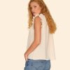 Oysterette Bex Gauze Top - Image 2