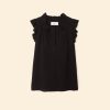 Black Bex Gauze Top - Image 4