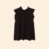 Black Bex Gauze Top - Image 6