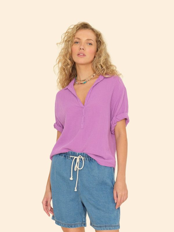 Purple Orchid Cruz Top - Image 3