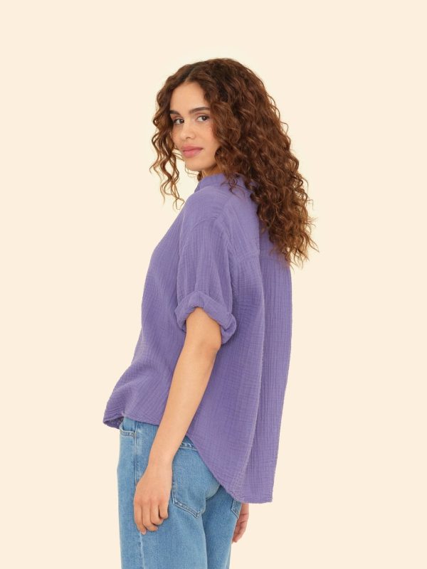 Skipper Blue Cruz Top - Image 3