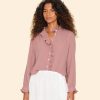 Dusty Rose Gillian Shirt