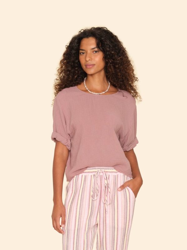 Dusty Rose Carson Top