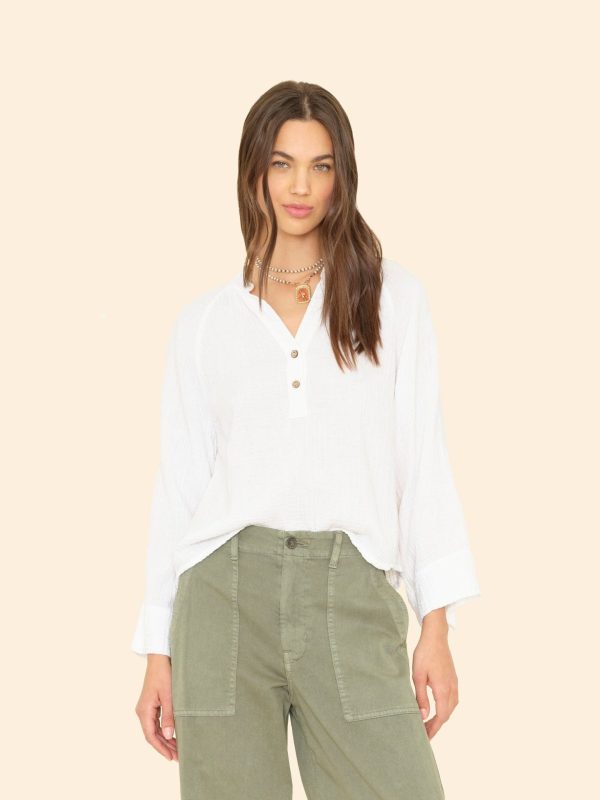 White Carli Top