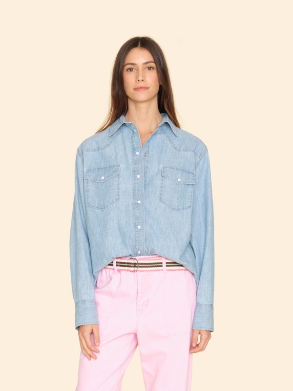 Dusty Blue Griffen Shirt