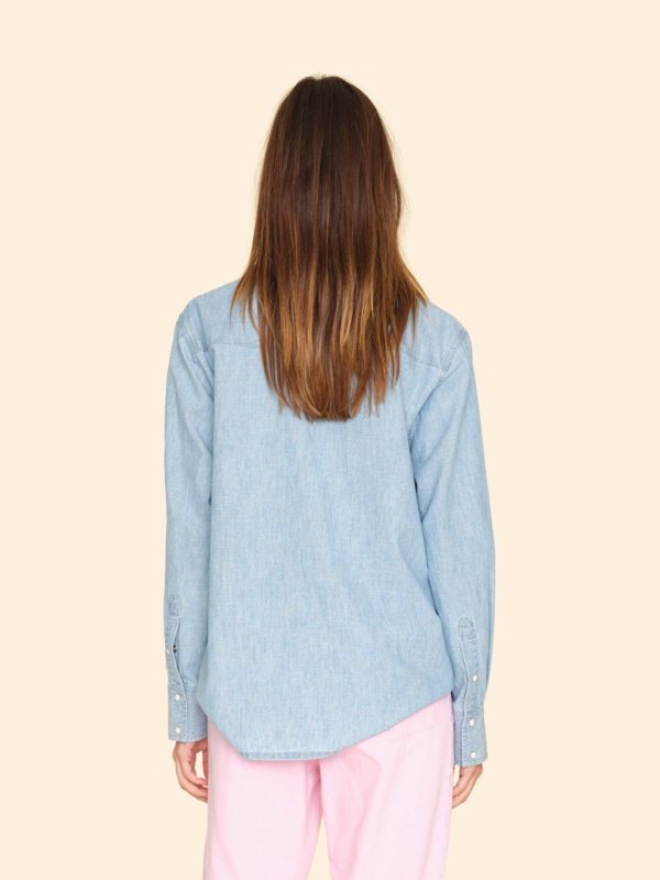 Dusty Blue Griffen Shirt - Image 2