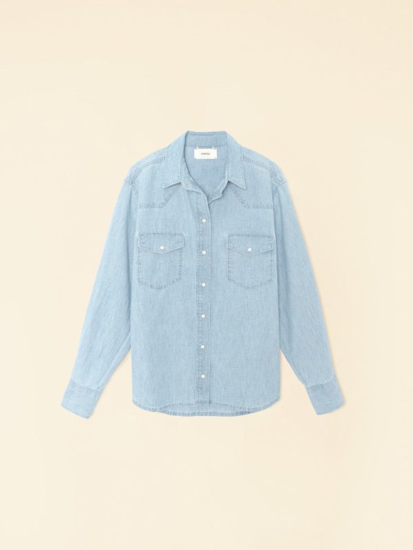Dusty Blue Griffen Shirt - Image 3