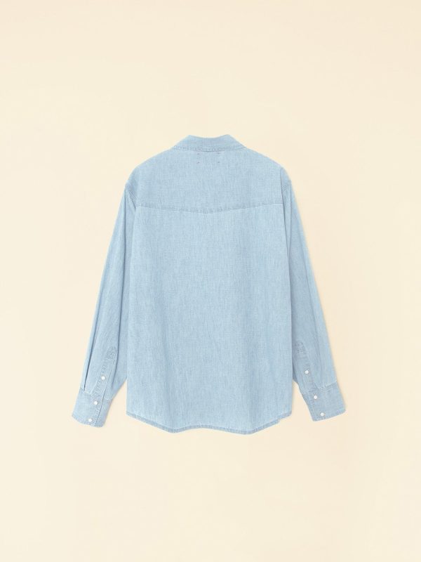 Dusty Blue Griffen Shirt - Image 4