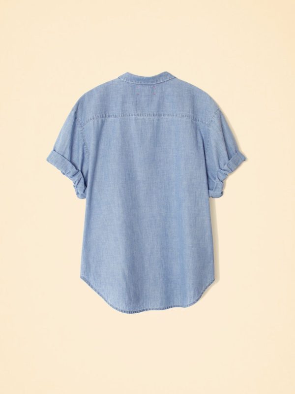 Dusty Blue Channing Shirt - Image 5