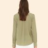 Dark Seagrass Phoebe Shirt - Image 3