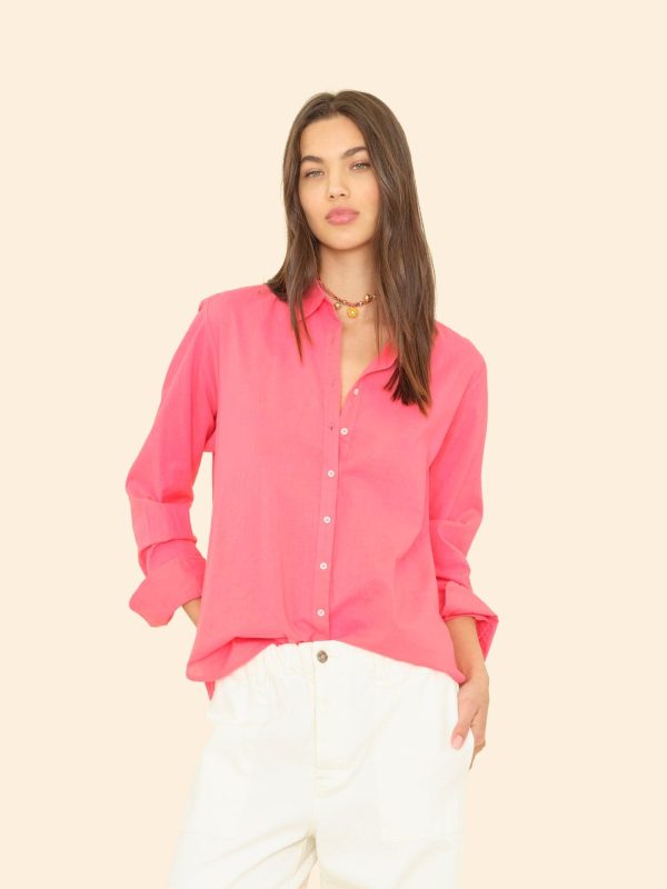 Sun Kiss Coral Beau Shirt - Image 3