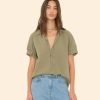 Dark Seagrass Channing Shirt