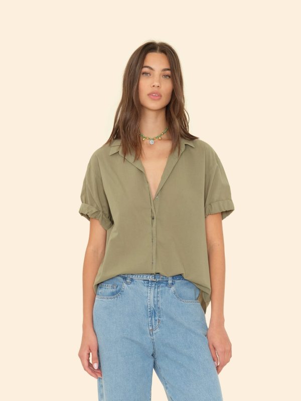 Dark Seagrass Channing Shirt