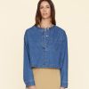 Deep Indigo Nicky Denim Top