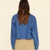 Deep Indigo Nicky Denim Top - Image 3