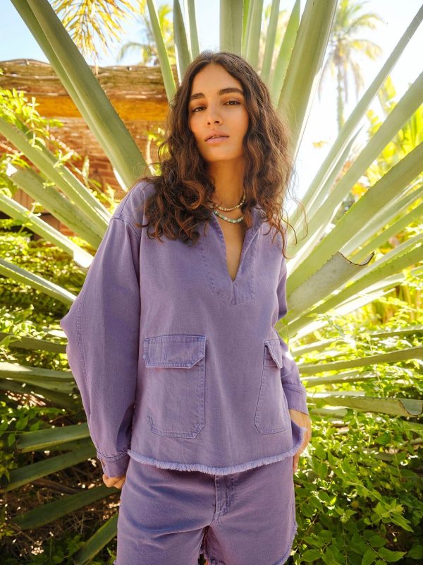 Pigment Skipper Reece Denim Top - Image 2