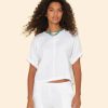 White Savoye Top
