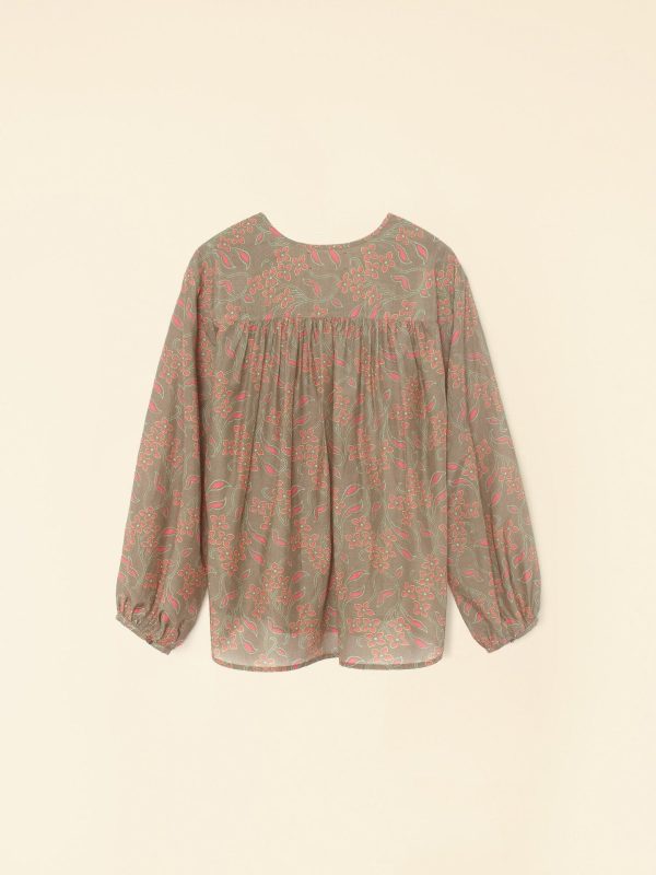 Olive Coral Felice Top - Image 4