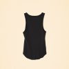 Black Arynn Wide Rib Tank Top - Image 5
