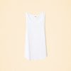 White Arynn Wide Rib Tank Top - Image 5