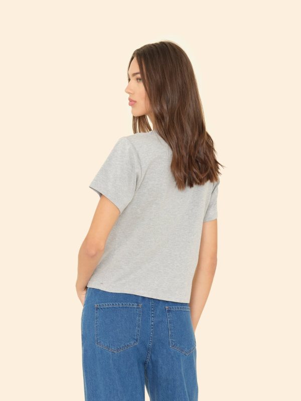 Heather Grey Georgy Tee - Image 2