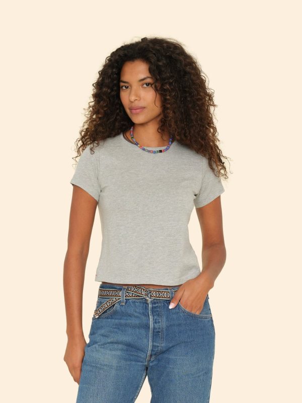 Heather Grey Pixie Tee