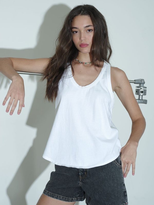 White Jett Tank - Image 2