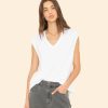 White Dax Tee