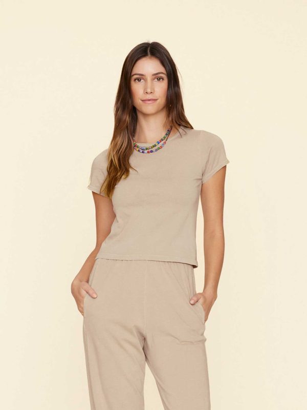 Twine Taupe Pixie Tee