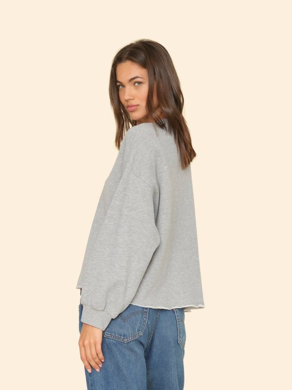 Heather Grey Honor Sweatshirt - Image 2