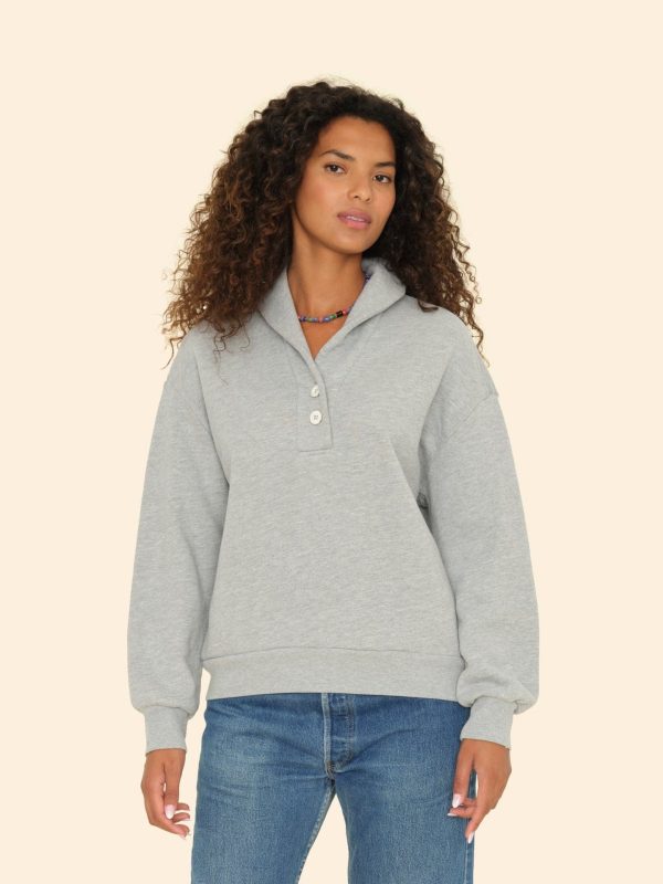 Heather Grey Kass Sweatshirt
