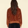 Brown Sugar Huxley Velour Sweatshirt - Image 2
