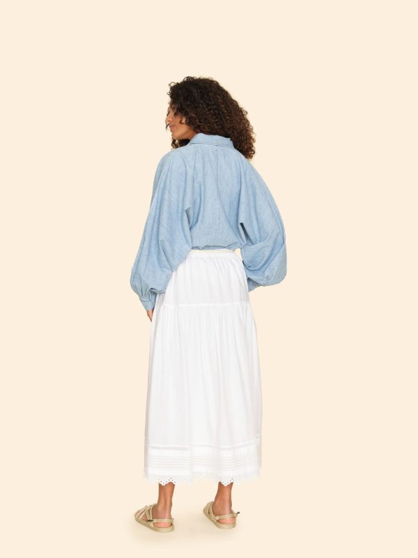 White Tilda Skirt - Image 3
