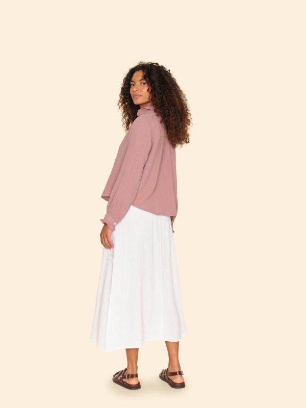 White Avryll Skirt - Image 2