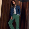 Bottle Green Bella Pant - Image 2