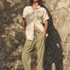 Dark Seagrass Draper Pant - Image 3